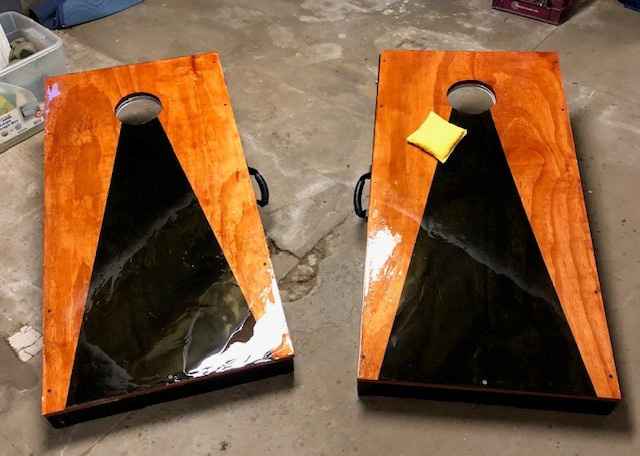 Worst project for the wedding - Corn hole boards