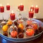 November Wedding Centerpieces