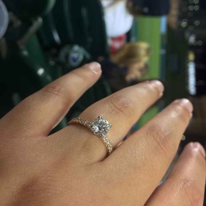 Engagement/wedding rings