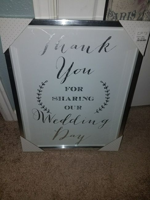 Welcome to Our Wedding Sign