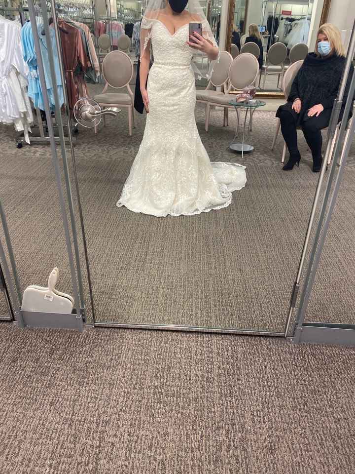 David's Bridal - is it good? i tried dresses on not expecting to find anything, and was surprised by