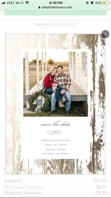 Would you all recommend getting save the dates/ invites online? - 1