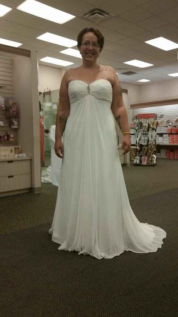 I SAID YES TO THE DRESS!!!!!!