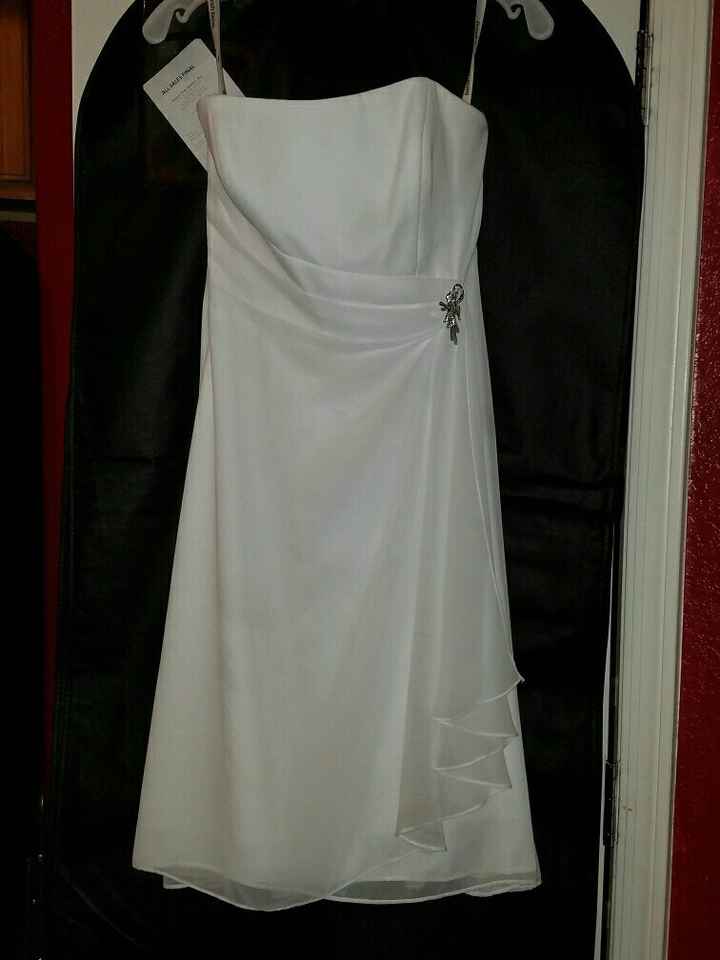 Reception dress or not?