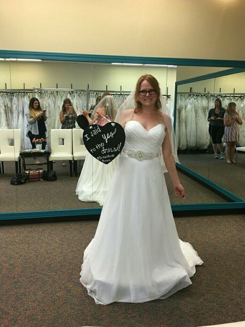 Said yesss to the dress Finally.