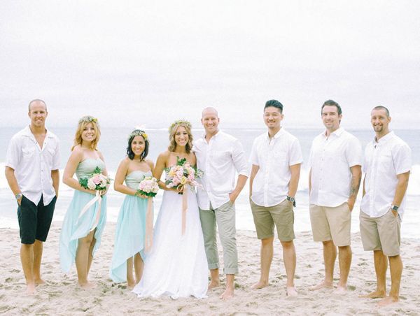 Groom in shorts 1