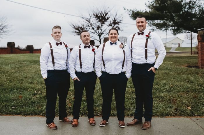 Gender Neutral Wedding Party Attire 1
