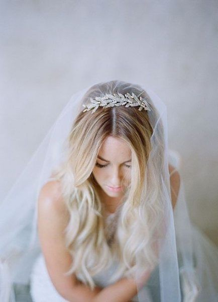 Help: i want to wear my hair down, but then how do i use a veil? 2