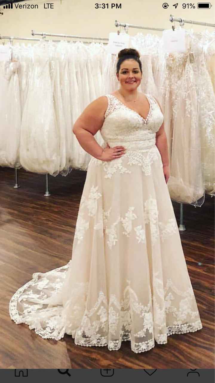 Cathedral veil with lace - 3