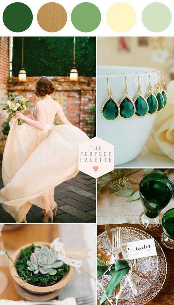 October 17th wedding color pallet - 1
