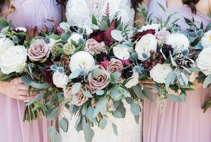 Fall wedding flowers - 1