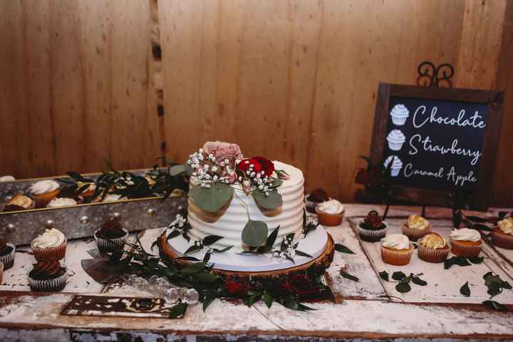 What goes on a cake table besides the cake?! - 1