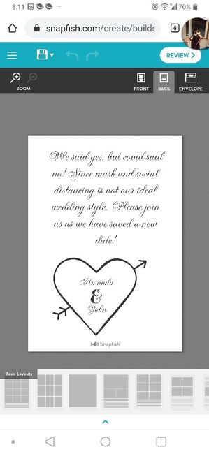 Postoned August Wedding 1