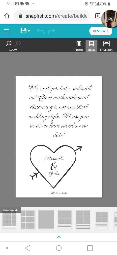 Postoned August Wedding - 1