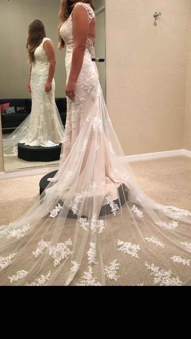 Let's show off our dresses.