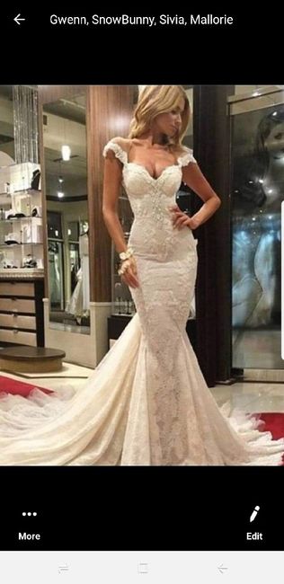 i want this dress but... - 1