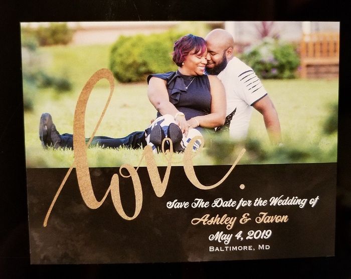 Save the Dates magnets are in and i am in Love😍 - 1