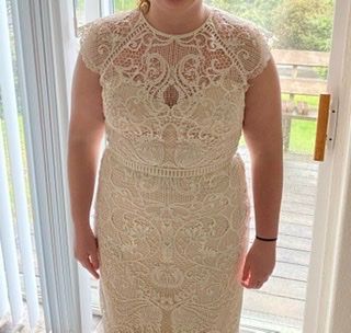 Purchased dress may be too tight! - 1