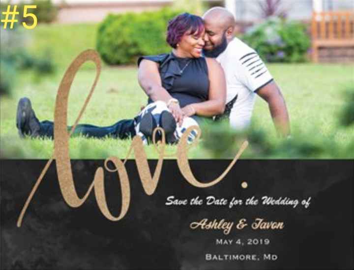 Save The Date...help me choose!!! - 5