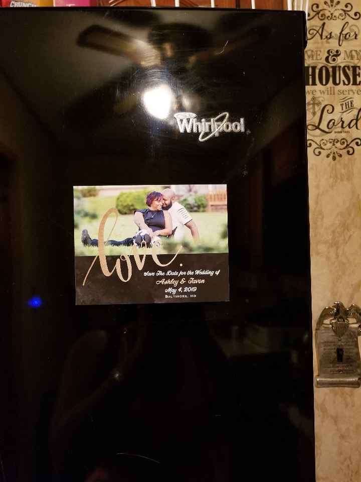 Save the Dates magnets are in and i am in Love😍 - 1