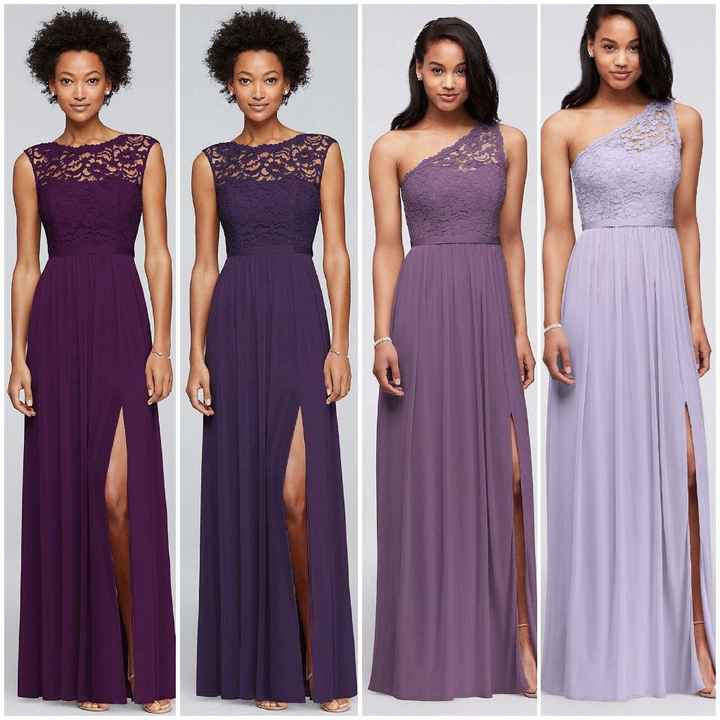 What are your bridesmaids wearing? - 1