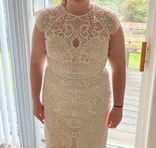 Purchased dress may be too tight! 1