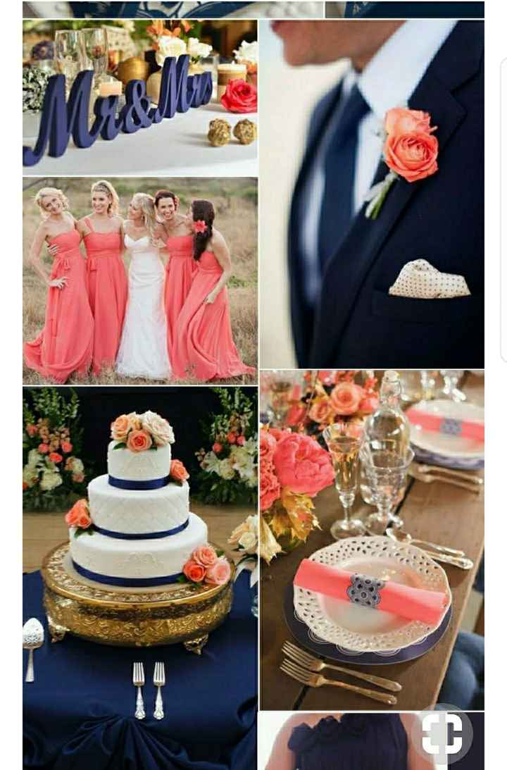  Wedding colors: coral and...? - 1