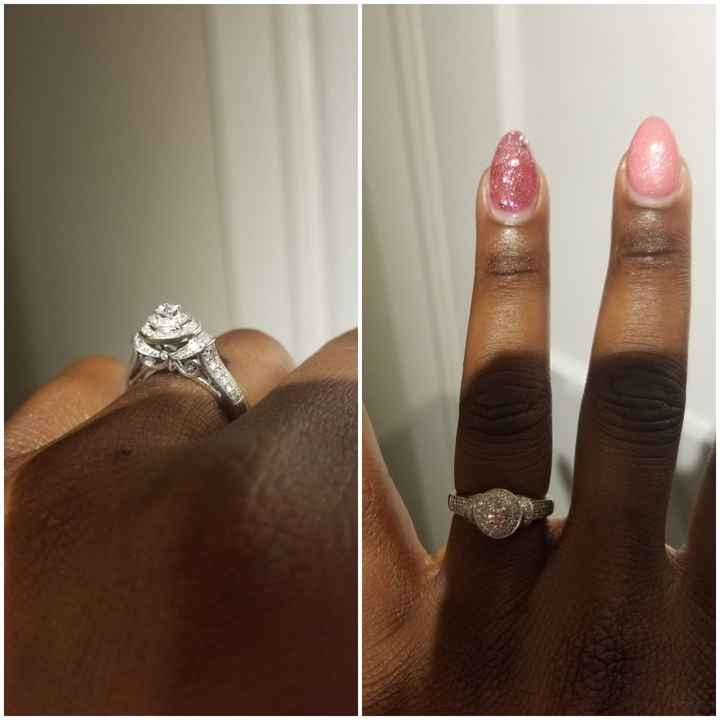 he proposed Today! Heres my Ring, Share yours :d - 1