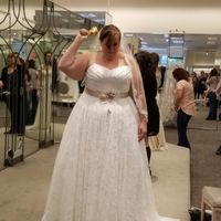 Plus Size Lace or Tulle Wedding Dresses -- show me yours?
