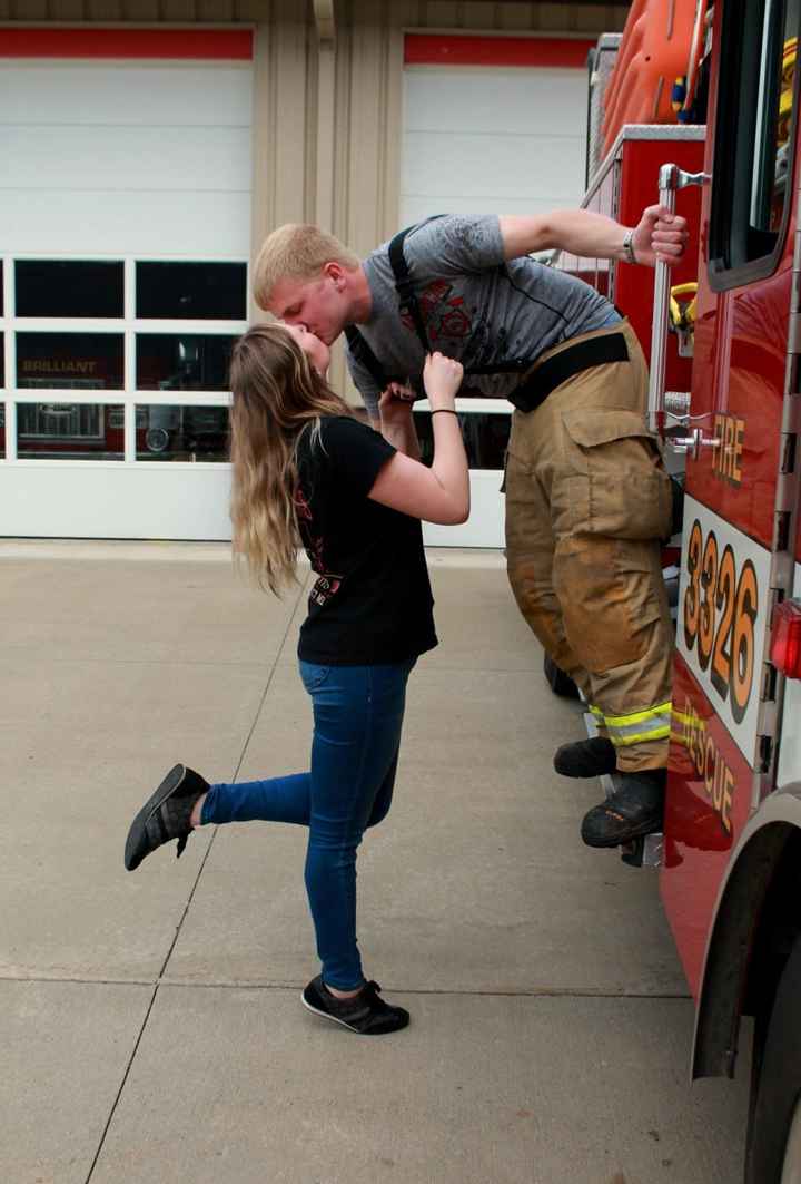 Firefighter wife