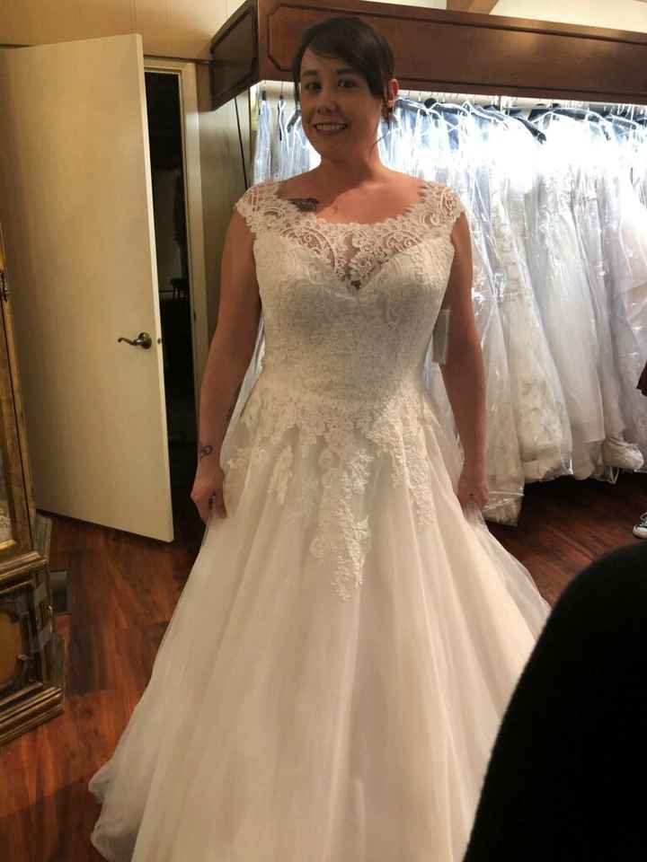Said yes to the dress at Wolsfelts!! - 1