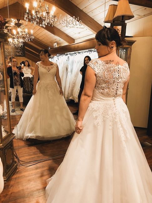 Said yes to the dress at Wolsfelts!! - 2