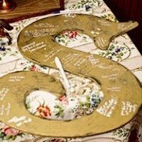 what are you doing for a guestbook?  Traditional or something a little different?