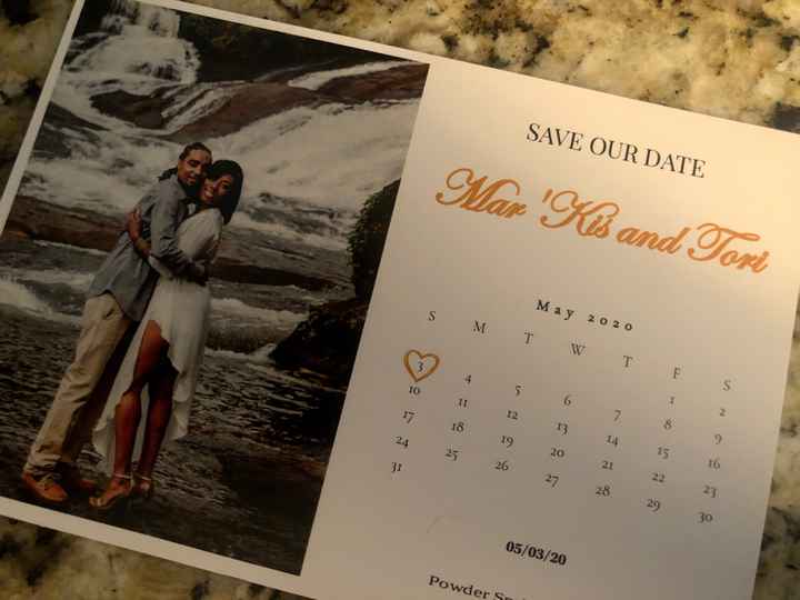 Show me your save the dates!!! - 1
