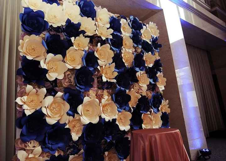 Handmade paper flowers