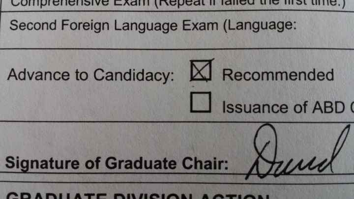 NWR: I'm officially a PhD candidate!
