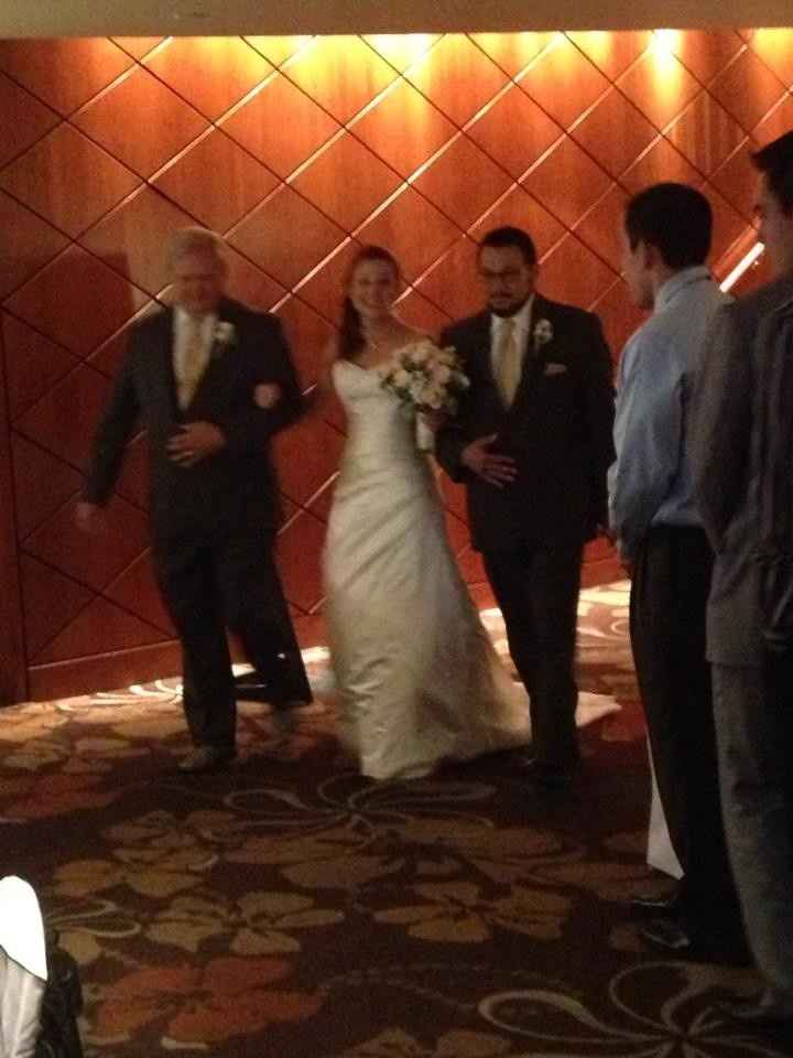 Father or Step-Father Escort Bride Down Aisle?