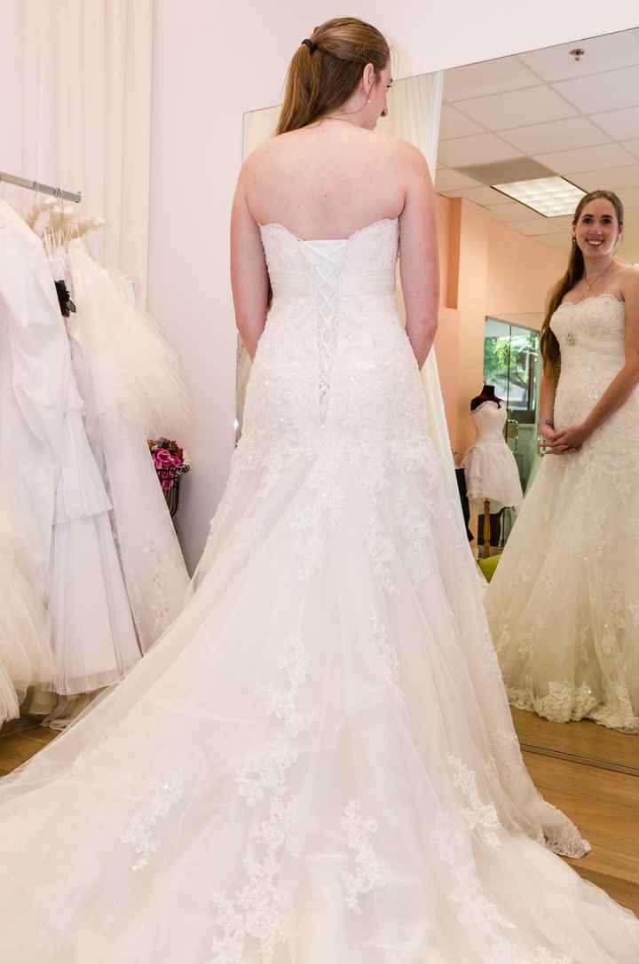 I rang the Bell and Said yes to the dress!! Lets see some of your dresses!!