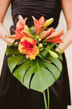 tropical bouquets