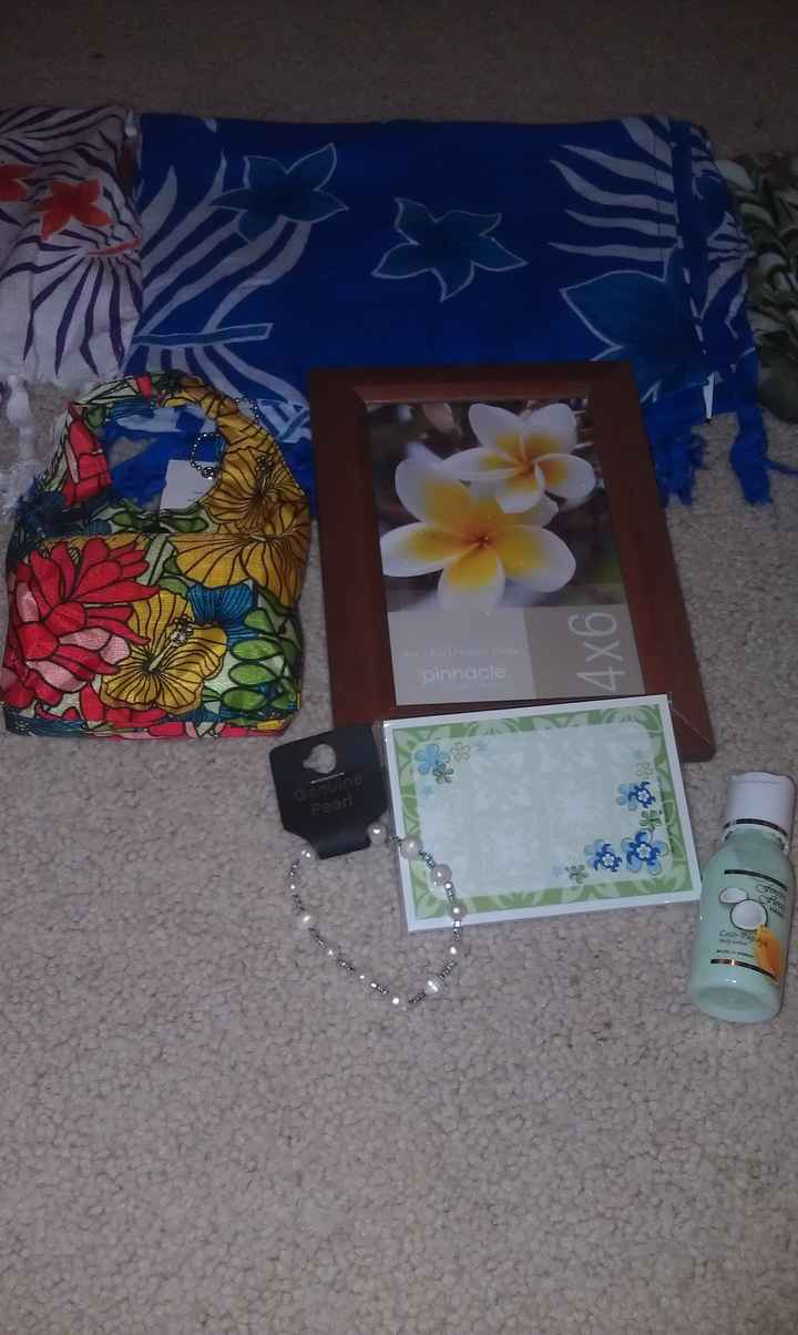 Got the bridesmaid gifts (with pics)!
