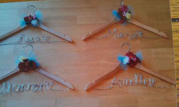 Got the bridesmaid gifts (with pics)!