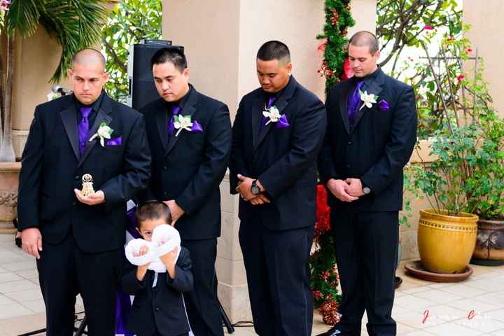 Male bridesmaid (man of honor)