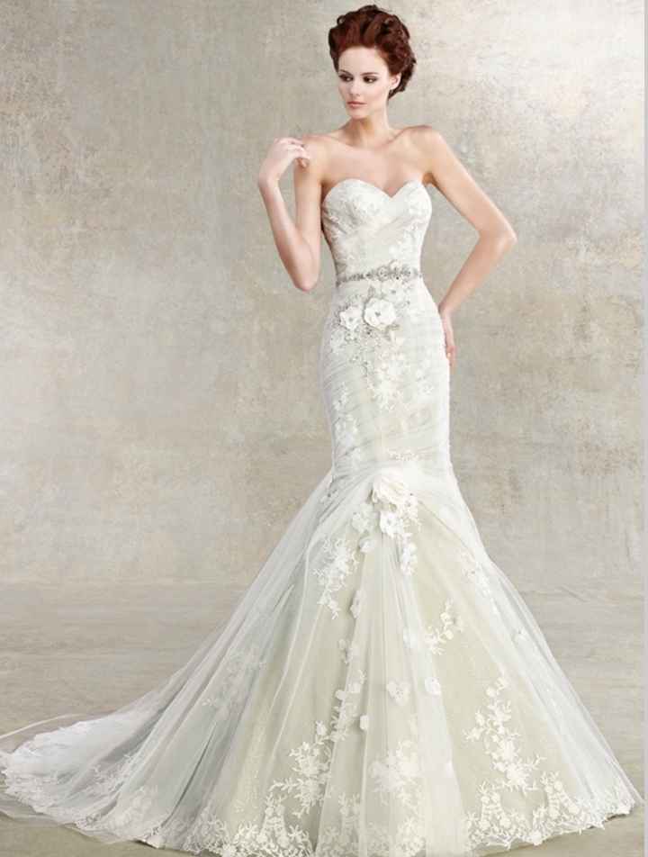 Wedding dress with color?