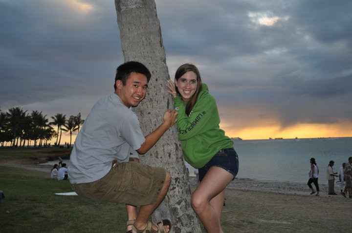 Your first photo together!!