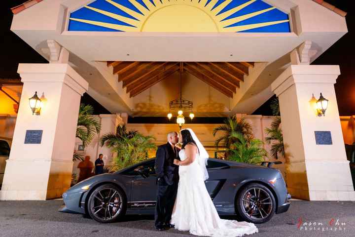 "Sneaking out" during reception