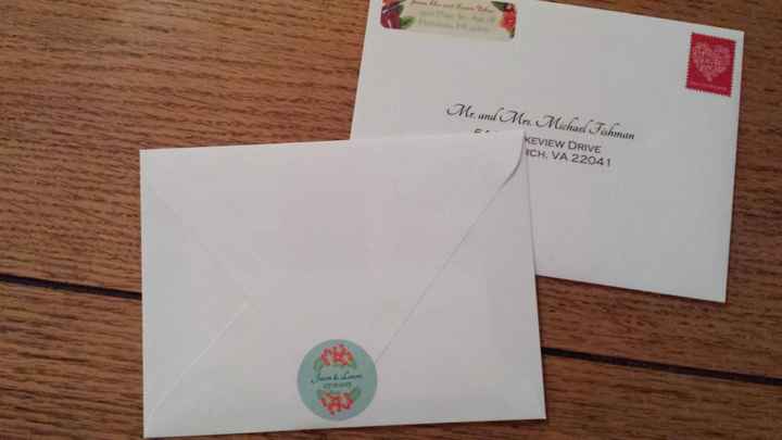 Invitations are Ready (Pics!)