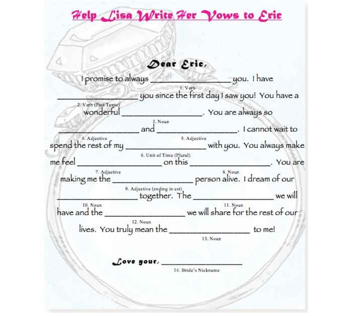 Bridal Shower Games