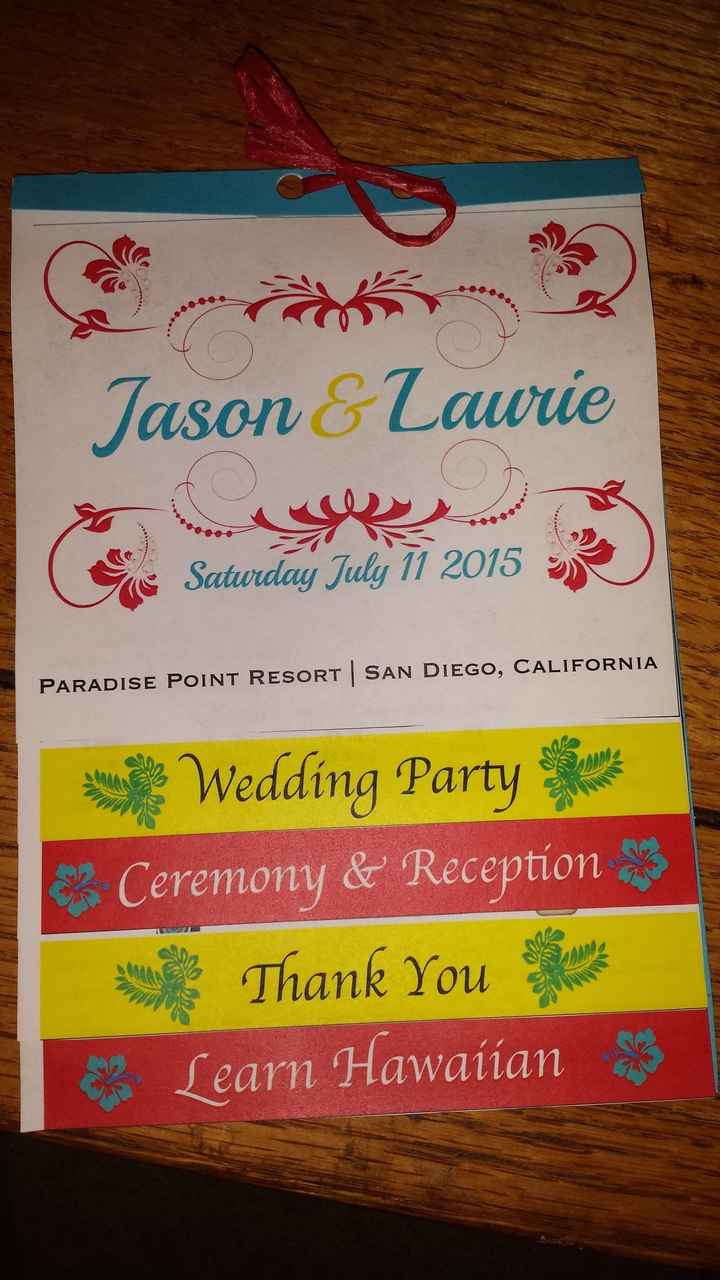 DIY Wedding Programs?