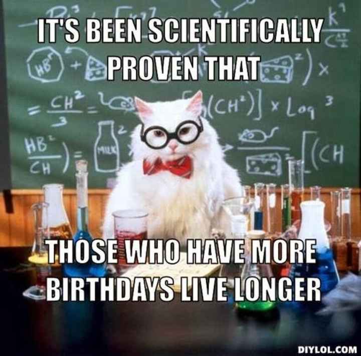 Holy Hell, my birthday