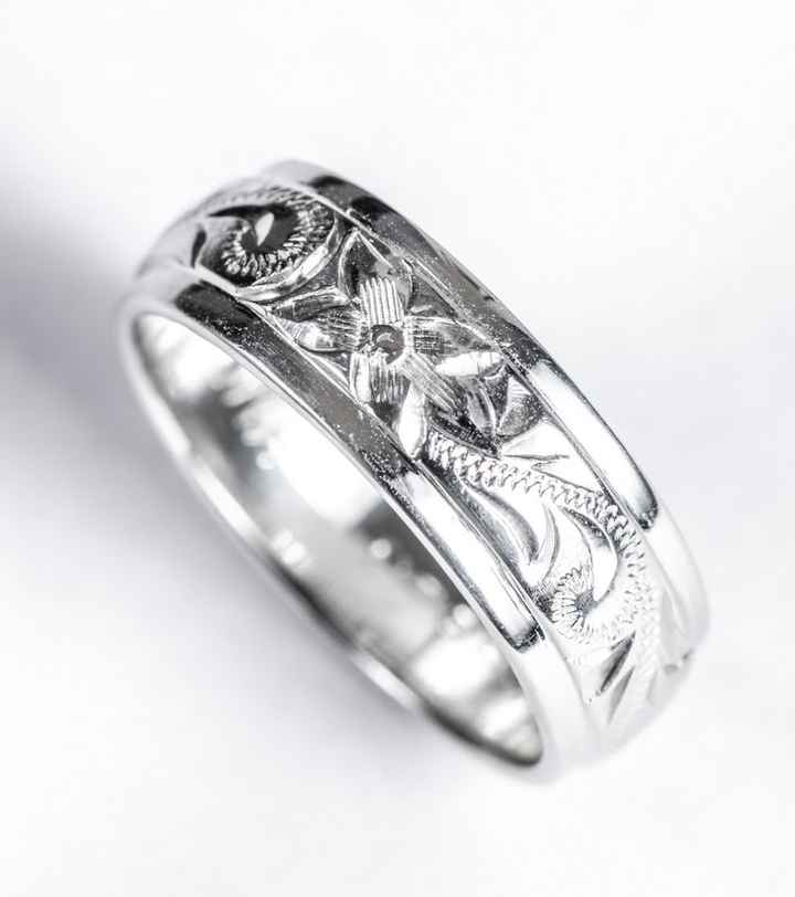 Show us your man's wedding band.
